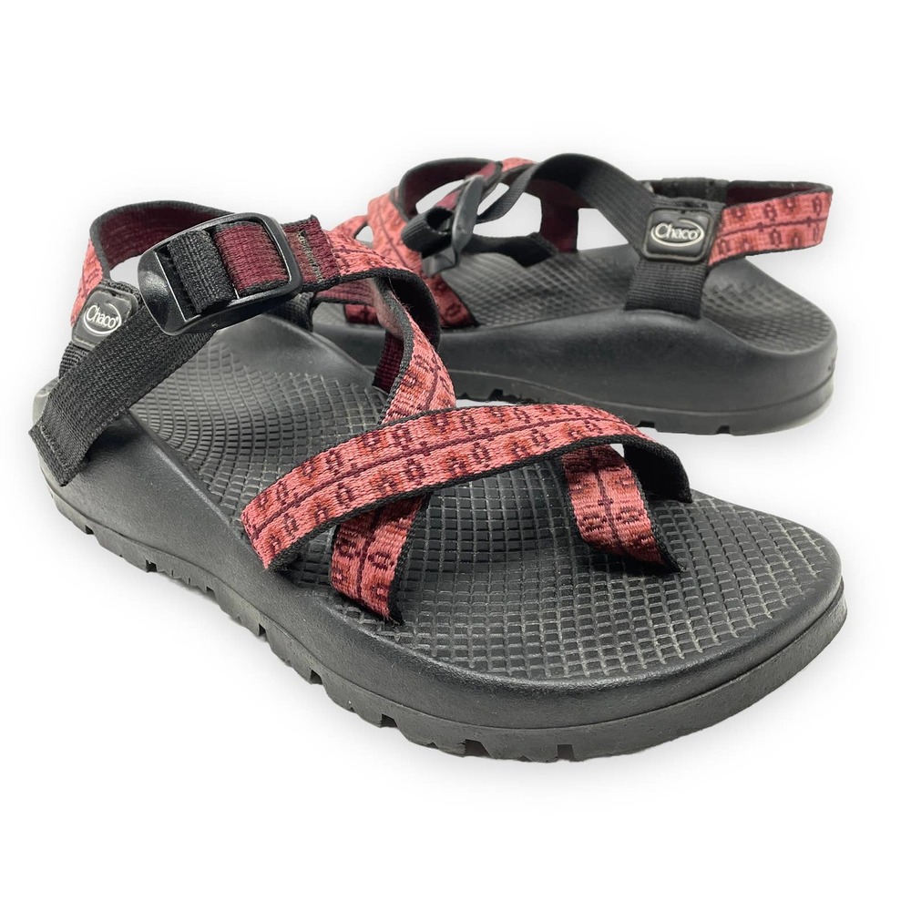 Chaco Z/2 Classic Sandals Women 7 Pink Black Active Outdoor Hiking Water Shoes